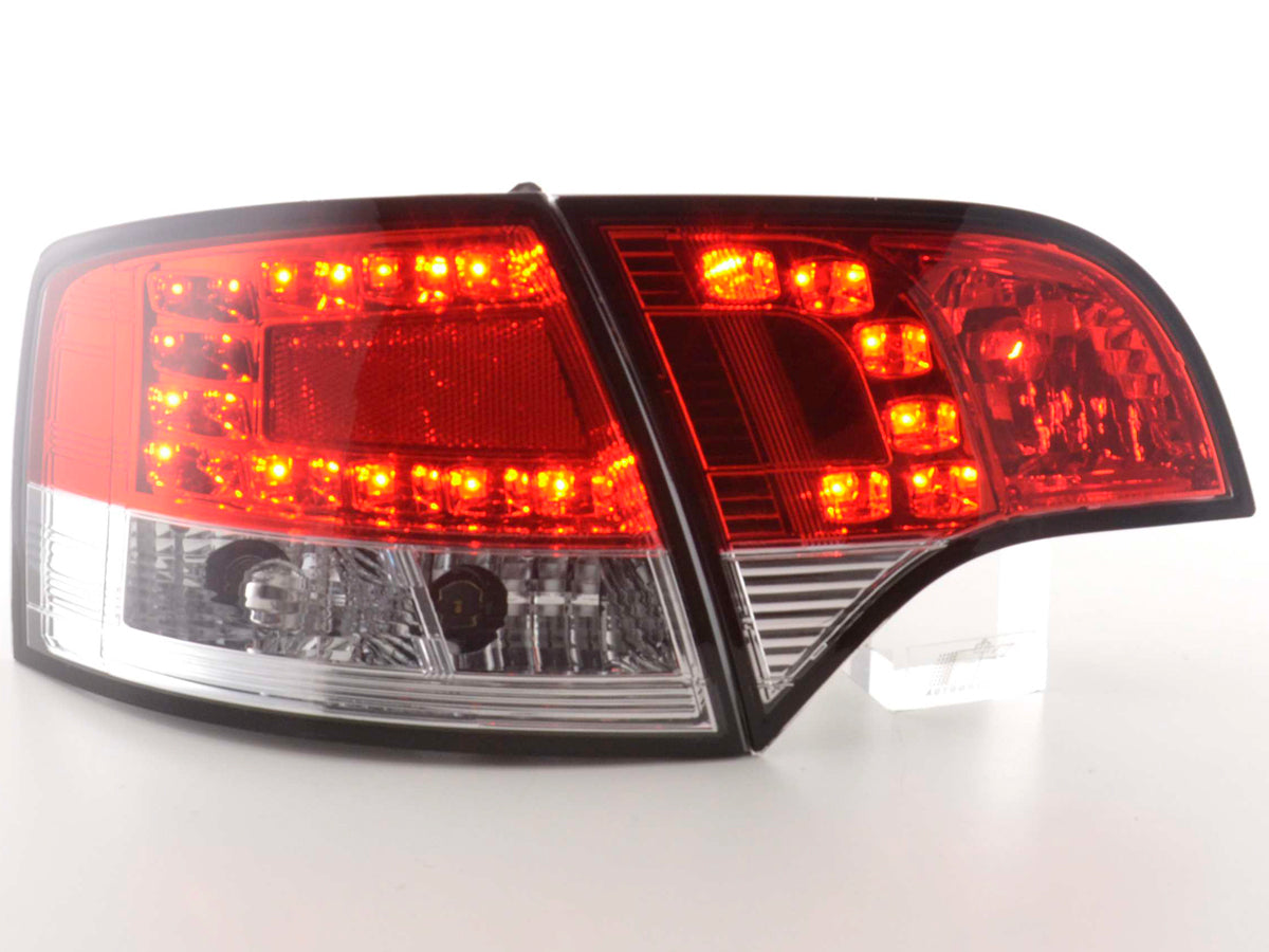 LED Rückleuchten Set Audi A4 Avant Typ 8E 04-08 rot/klar LED Rückleuchten Set Audi A4 Avant Typ 8E 04-08 rot/klar